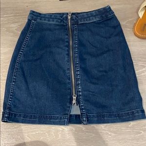 Denim skirt